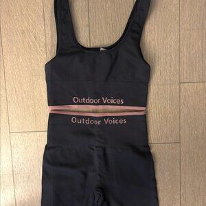 Outdoor Voices Seamless Rib Set